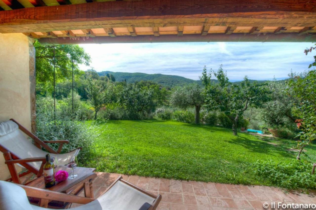 Fontanaro Farm And Culinary School Villa Paciano Exterior foto